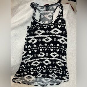 Rue21 Tribal Print Tank Top